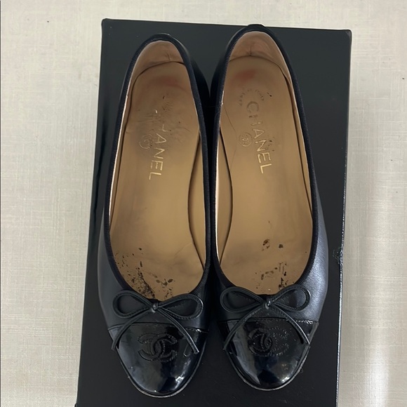 Chanel black flats - Picture 1 of 5
